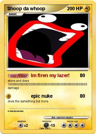 Pokemon Shoop da whoop