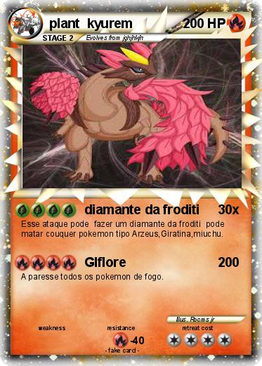 Pokemon plant  kyurem