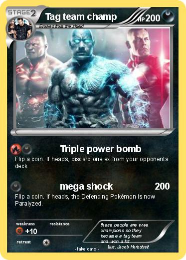 Pokemon Tag team champ