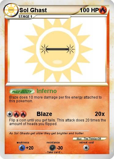 Pokemon Sol Ghast