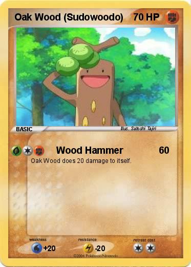 Pokemon Oak Wood (Sudowoodo)