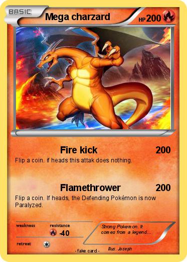 Pokemon Mega charzard