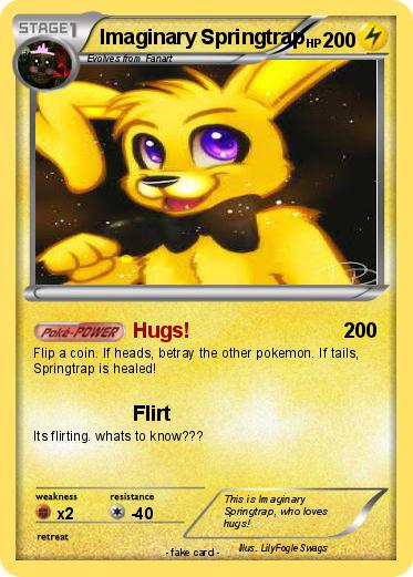 Pokemon Imaginary Springtrap