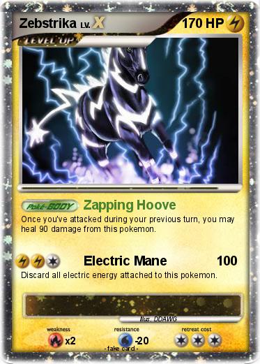 Pokemon Zebstrika