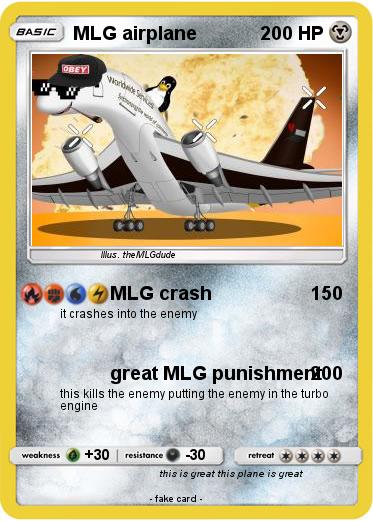 Pokemon MLG airplane