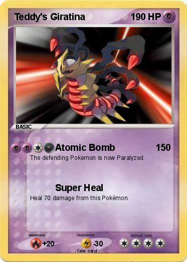 Pokemon Teddy's Giratina