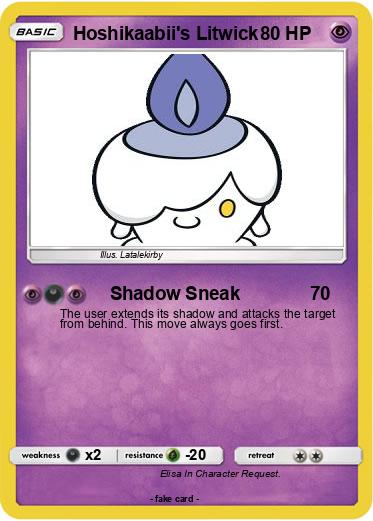 Pokemon Hoshikaabii's Litwick