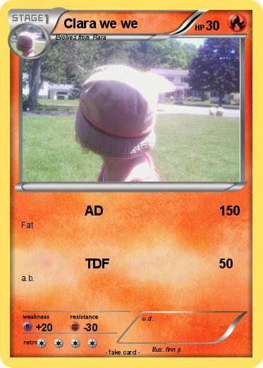 Pokemon Clara we we