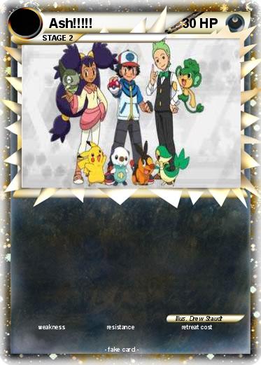 Pokemon Ash!!!!!