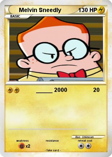 Pokemon Melvin Sneedly
