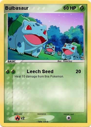 Pokemon Bulbasaur