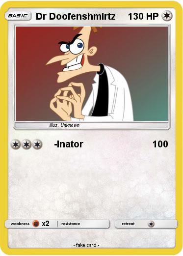 Pokemon Dr Doofenshmirtz