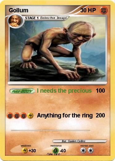 Pokemon Gollum