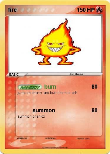 Pokemon fire