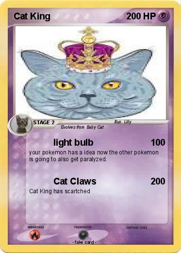 Pokemon Cat King