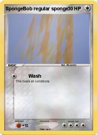 Pokemon SpongeBob regular sponge