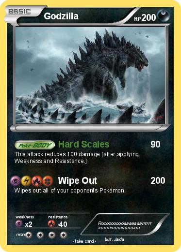 Pokemon Godzilla