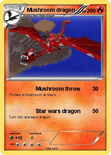 Pokemon Mushroom dragon