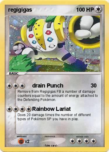 Pokemon regigigas