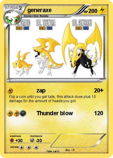 Pokemon generaxe