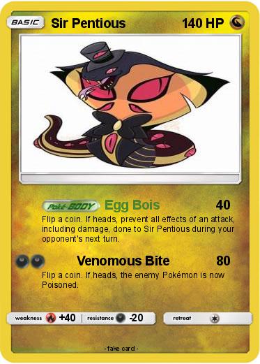 Pokemon Sir Pentious