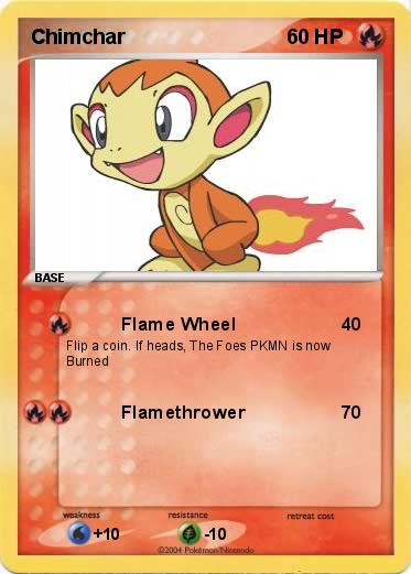 Pokemon Chimchar