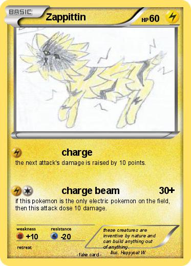 Pokemon Zappittin