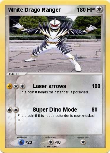 Pokemon White Drago Ranger
