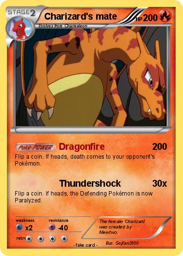 Pokemon Charizard's mate