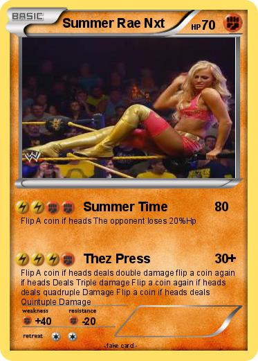 Pokemon Summer Rae Nxt
