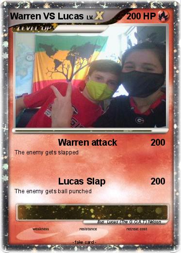 Pokemon Warren VS Lucas