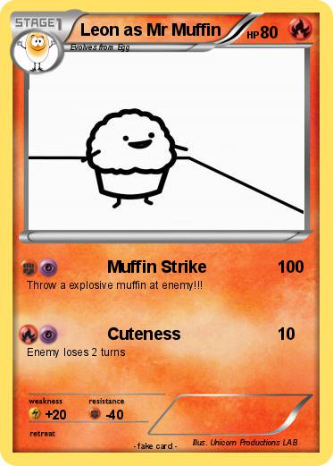 Pokemon Leon as Mr Muffin