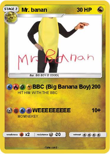 Pokemon Mr. banan