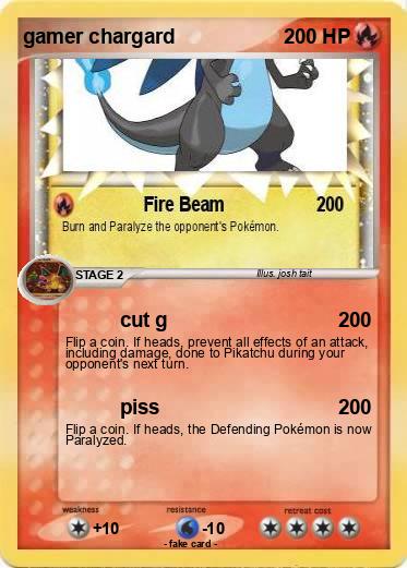 Pokemon gamer chargard