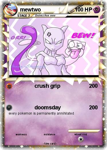 Pokemon mewtwo