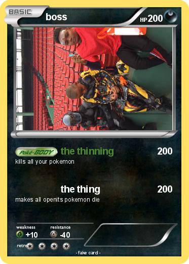 Pokemon boss