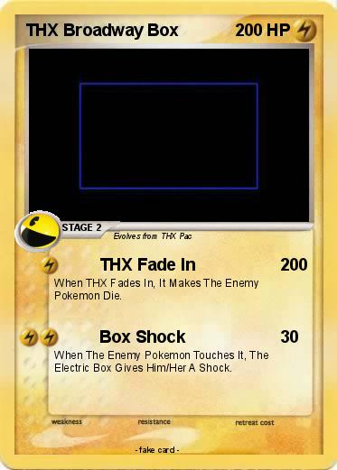 Pokemon THX Broadway Box