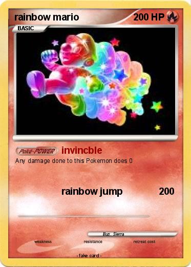 Pokemon rainbow mario