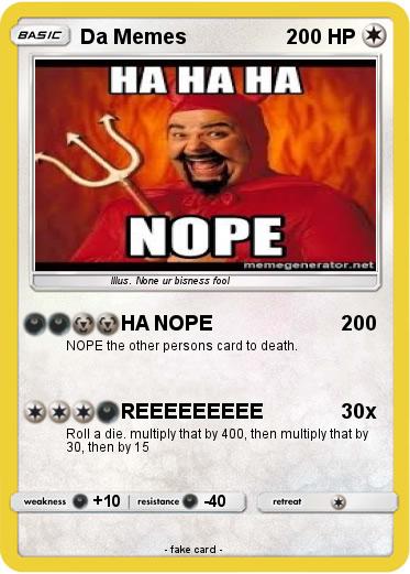 Pokemon Da Memes
