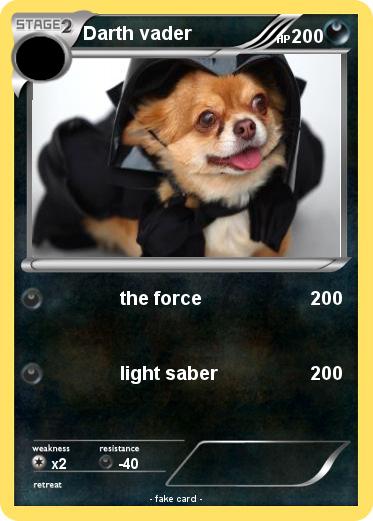 Pokemon Darth vader