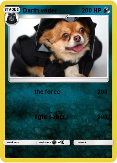 Pokemon Darth vader