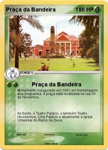 Pokemon Praça da Bandeira