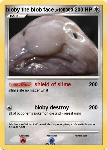 Pokemon bloby the blob face