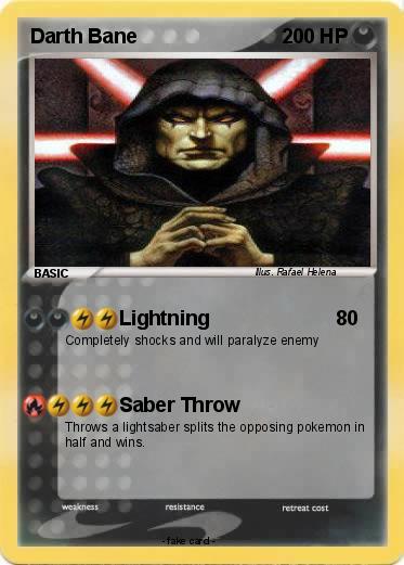 Pokemon Darth Bane