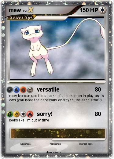 Pokemon mew