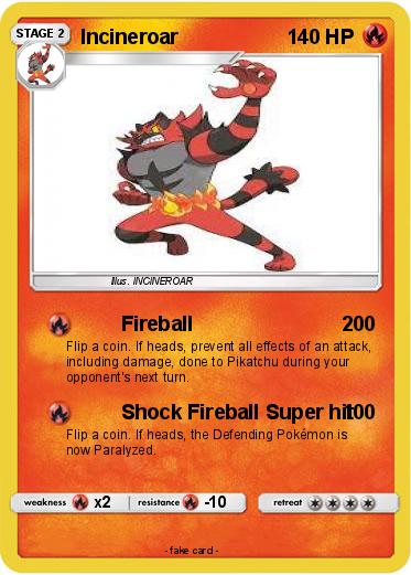 Pokemon Incineroar