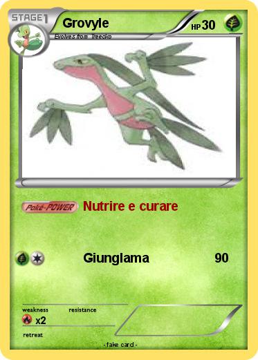 Pokemon Grovyle