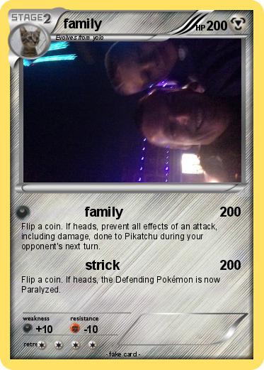 Pokemon family