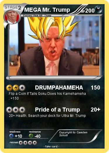 Pokemon MEGA Mr. Trump