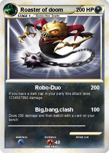 Pokemon Roaster of doom